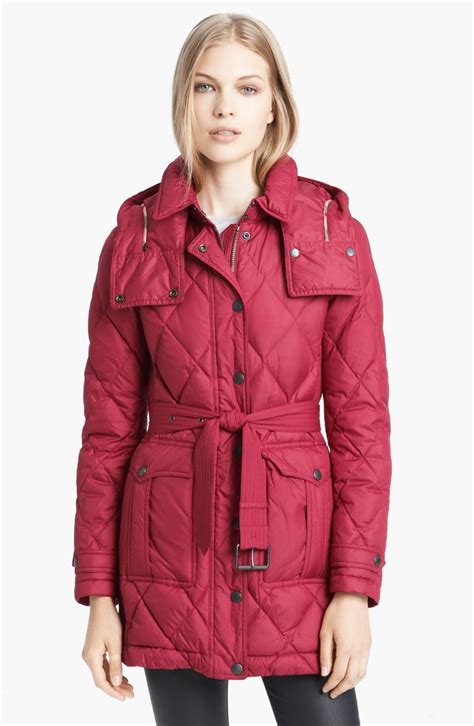 burberry brit goose padded coat|burberry coats for women uk.